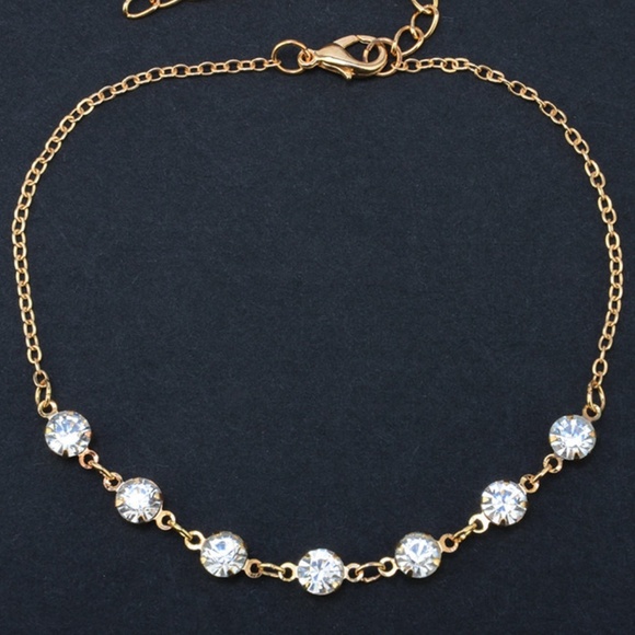 Gold Anklet - Picture 2 of 2